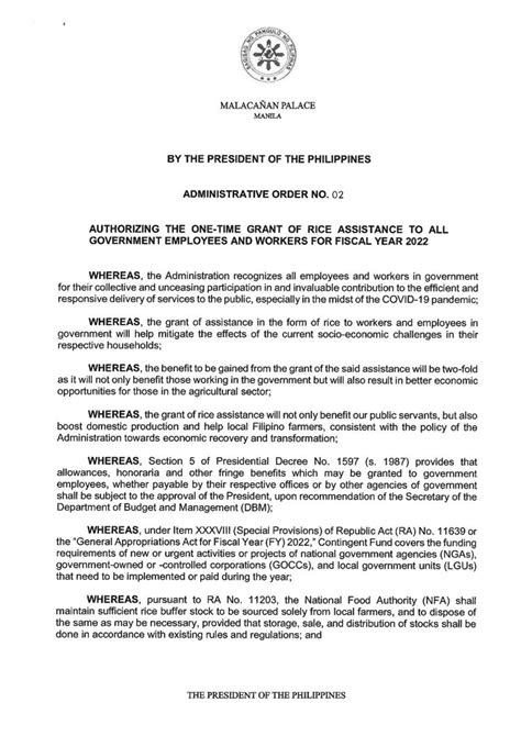 DAR Central Office cascades Administrative Order No. 2 S. 2023 .